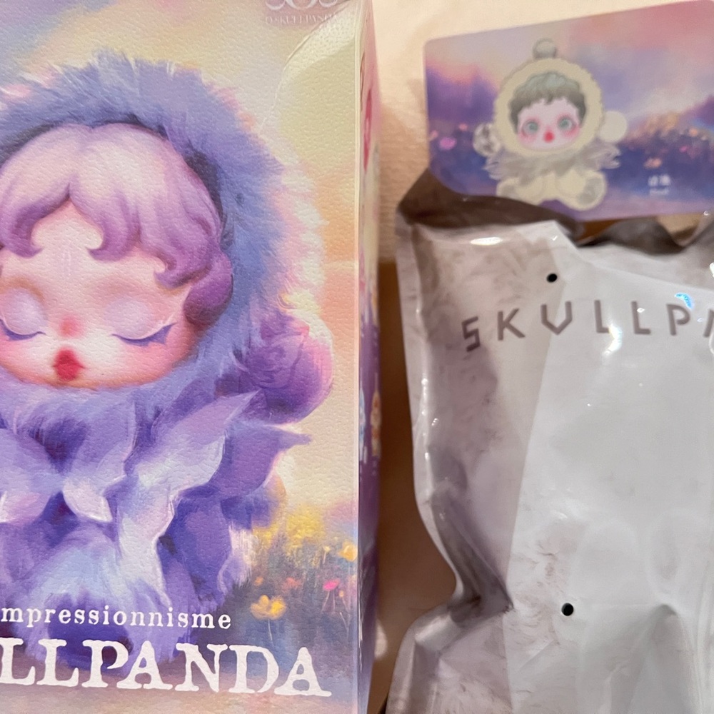 < Authentic >Skullpanda 2.0 Impressionnism